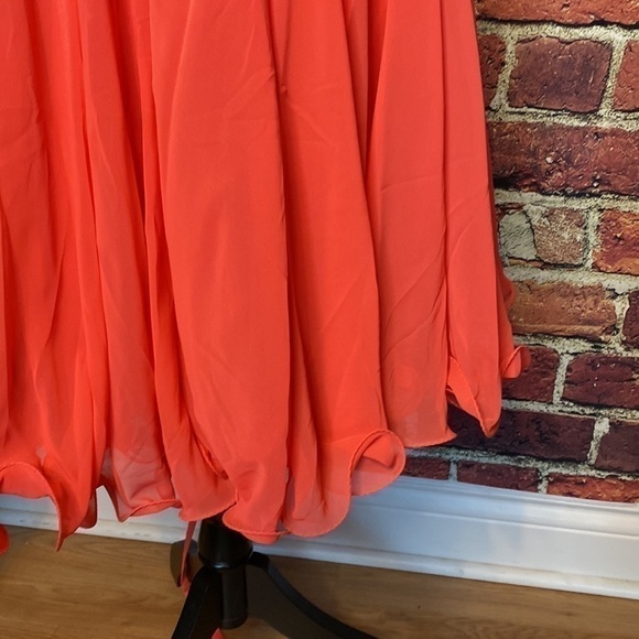 Rianna Couture Beaded taffeta-underlay Prom Homecoming bridesmaid Dress Size 6 - Picture 10 of 16